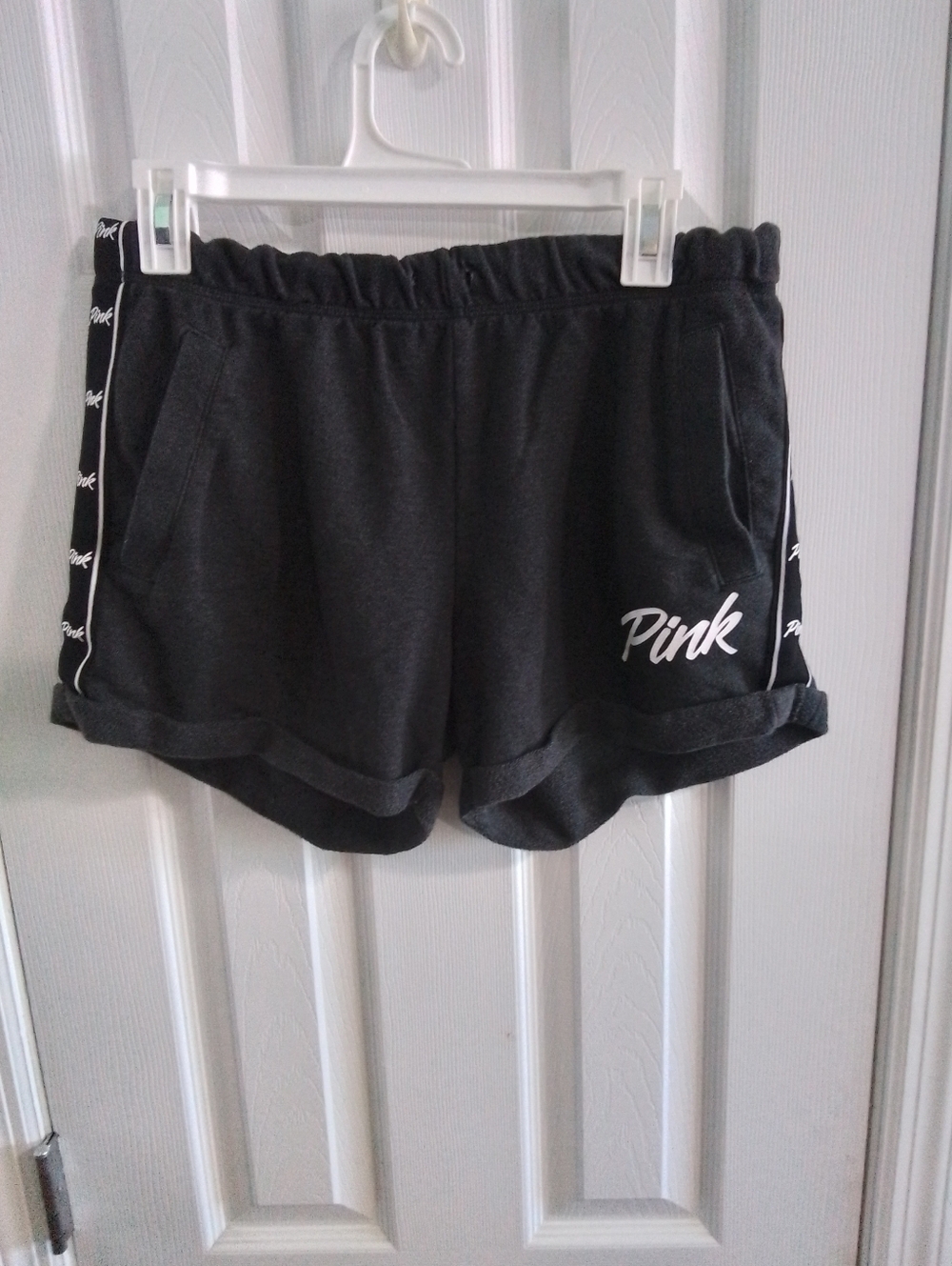 PINK Victoria's Secret Black Athletic Shorts